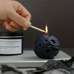 2PCS Resin Planet Candle Molds 3D Earth Craft Art Silicone Soap Making Mold
