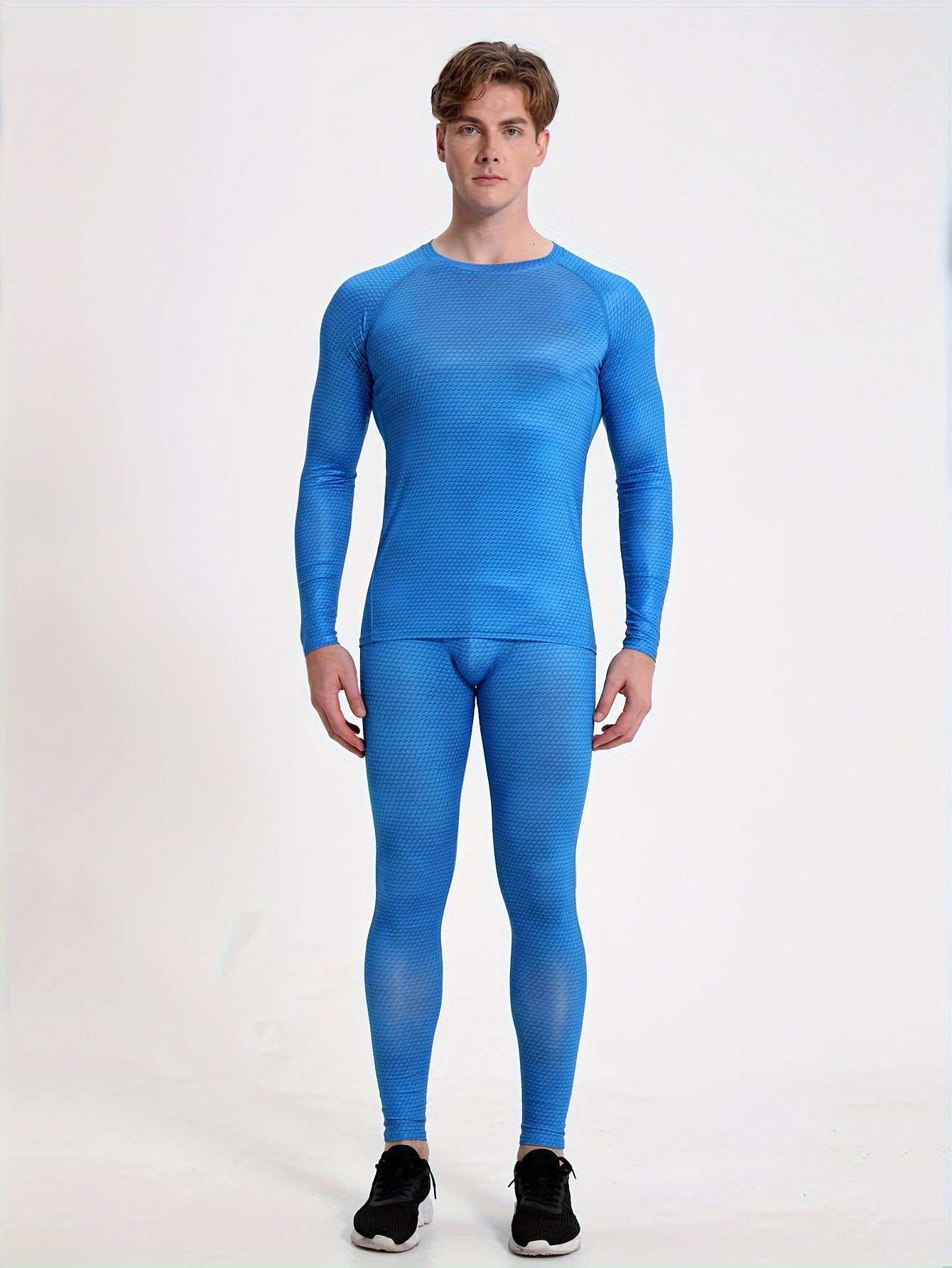 Men's Compression T shirt & High Stretch Leggings for Running