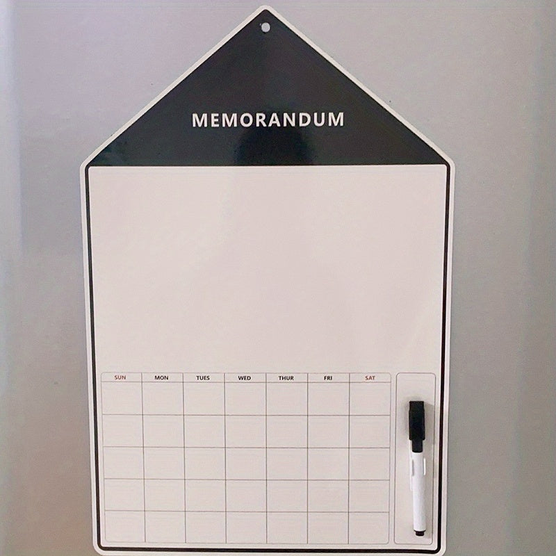 Magnetic Refrigerator Sticker Message Board A3 Weekly Monthly Planner