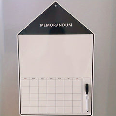 Magnetic Refrigerator Sticker Message Board A3 Weekly Monthly Planner