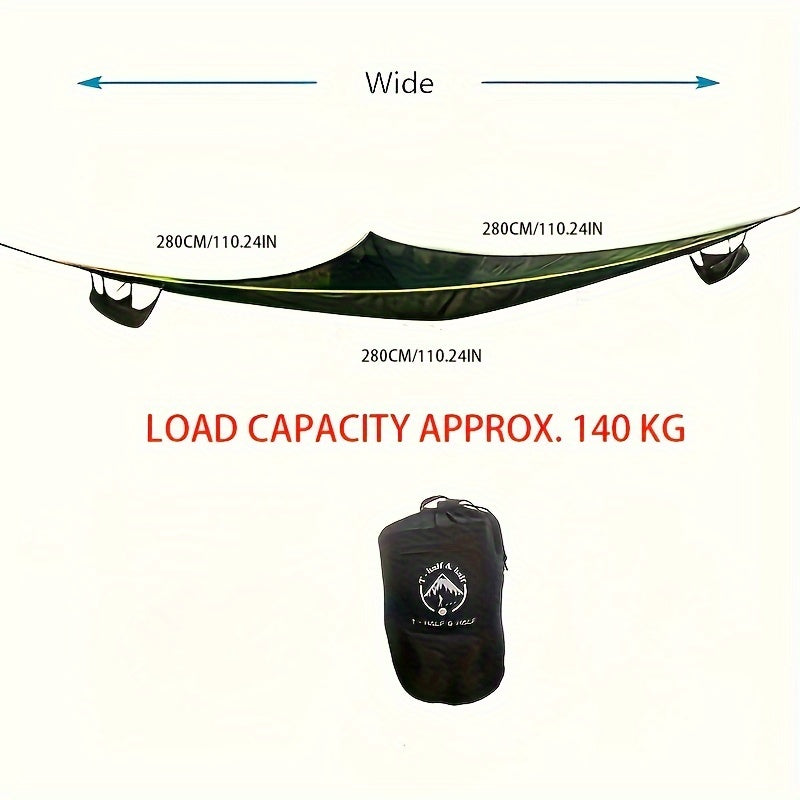 Portable Mesh Hammock High Load-bearing Tear-resistant Hammock
