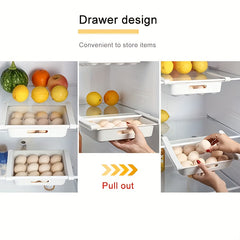12 grid Refrigerator Storage Box Pull out Type Egg Box