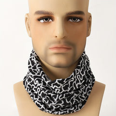 Men's Printed Cycling Neck Gaiter