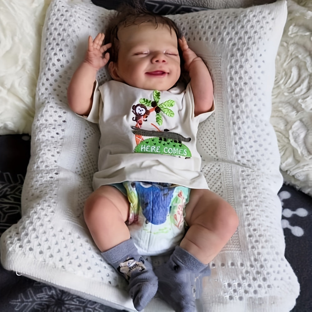 Realistic Newborn Soft Vinyl Baby Dolls Toy For Kids Age 3