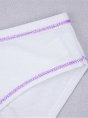 7 Pack Women's Pattern Mixed Panties Set