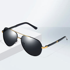 Men's Oval Sunglasses for Business Wear