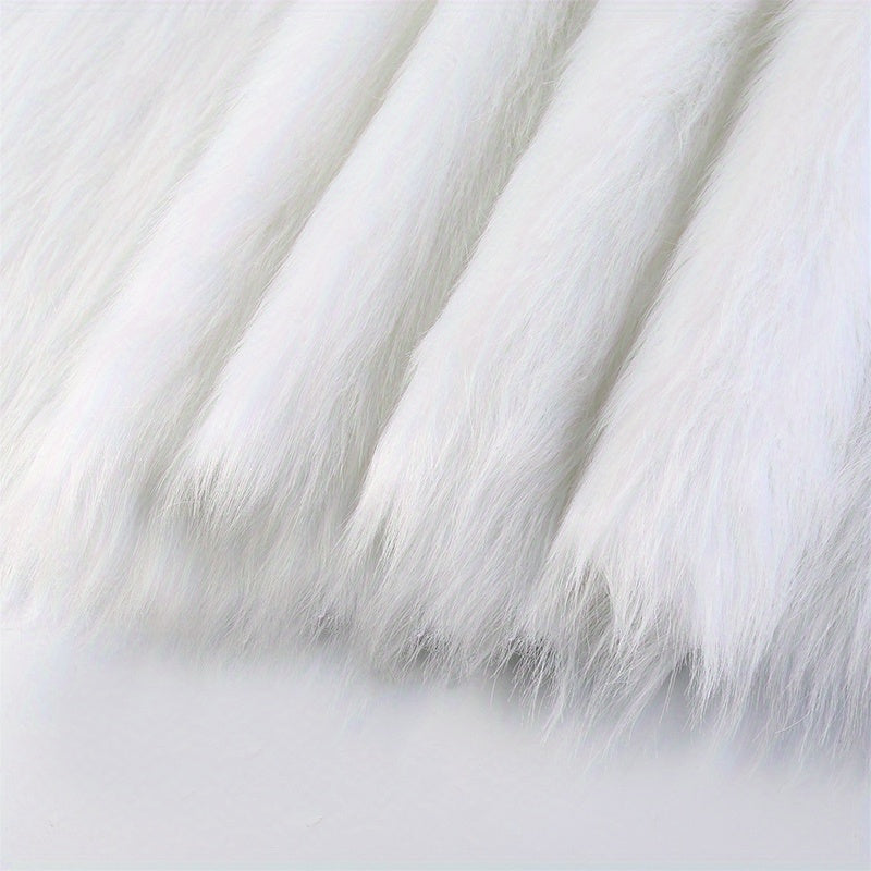Faux Fox Fur Plush Animal Costume DIY Sewing Apparel Craft