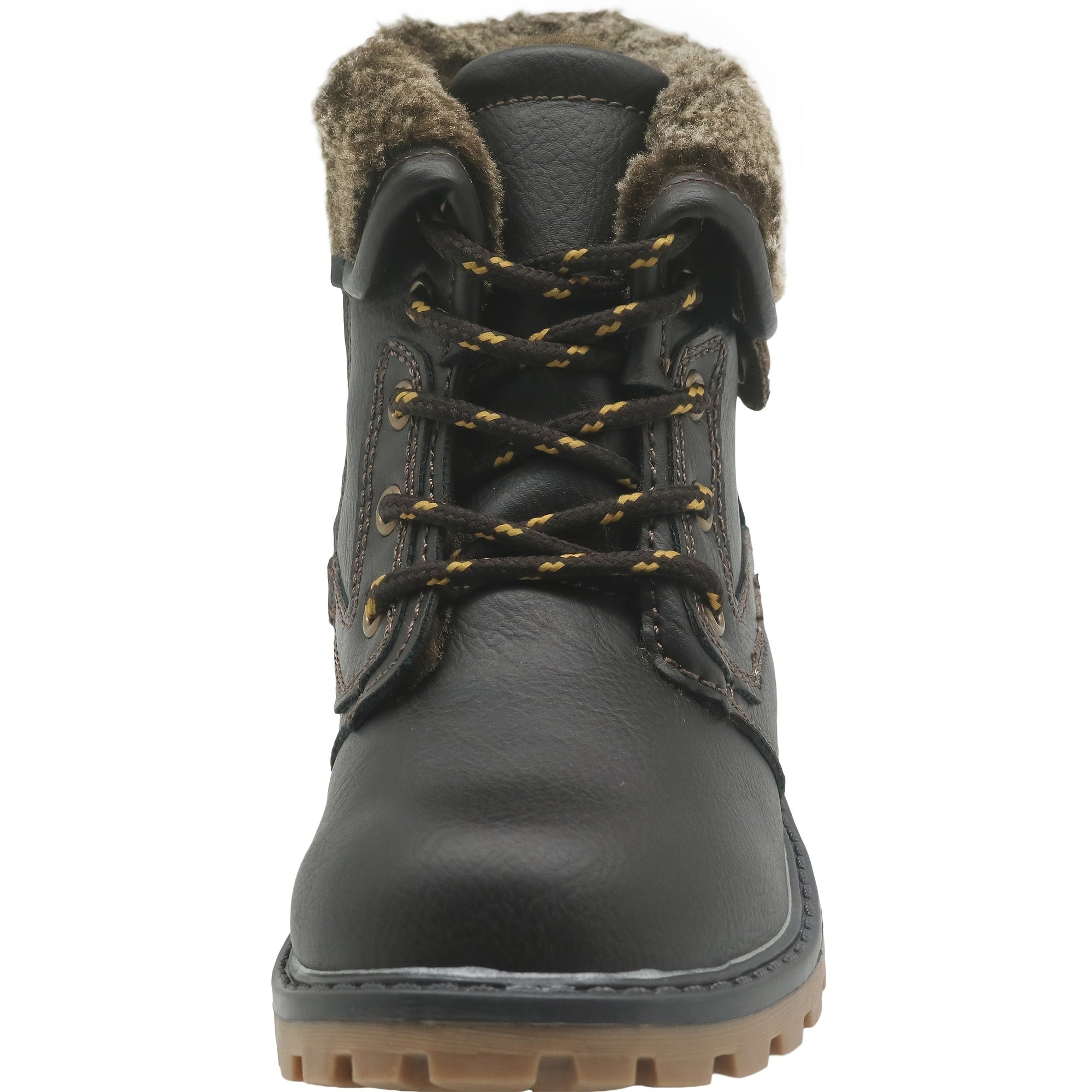 Kids Snow Boots Thermal Cozy Non slip Ankle Boots Outdoor Hiking Shoes Fur Lined