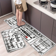 Anti Fatigue Kitchen Mat Entrance Doormat Water Absorbing Floor Mat