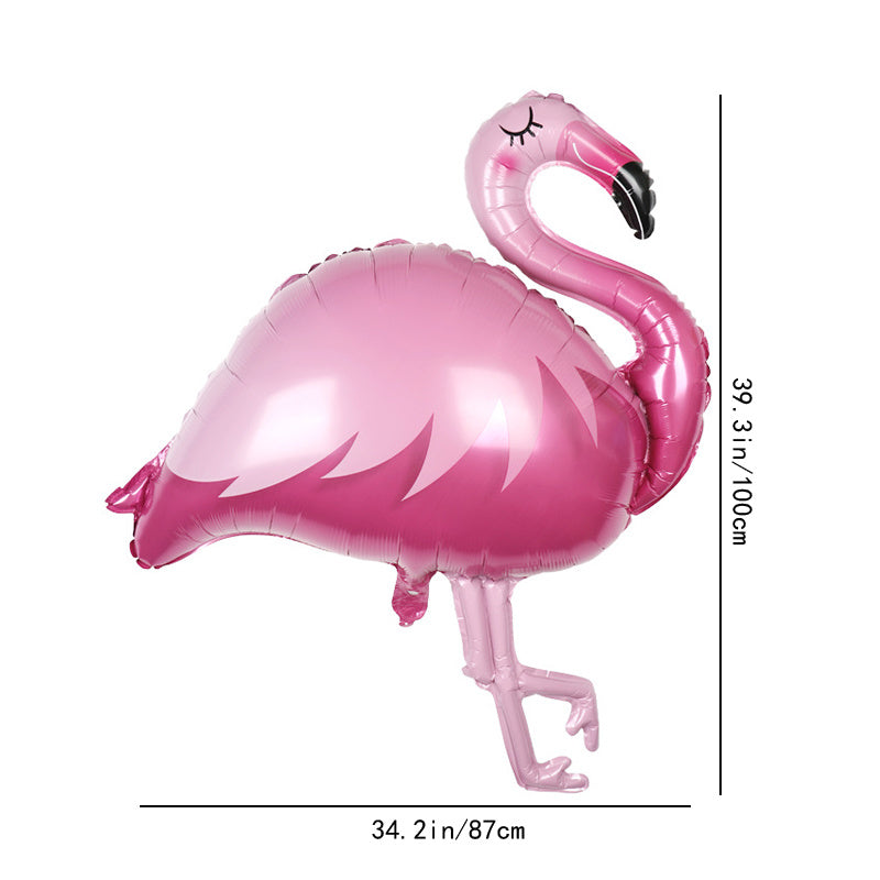 1pc Flamingo Aluminum Film Balloon Room Decor & Party Supplies