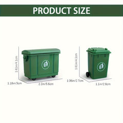 Mini Trash Can Dolls Set for Playhouse