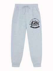 Forest & Camp Pattern Joggers Men s Casual Loose Fit Pants