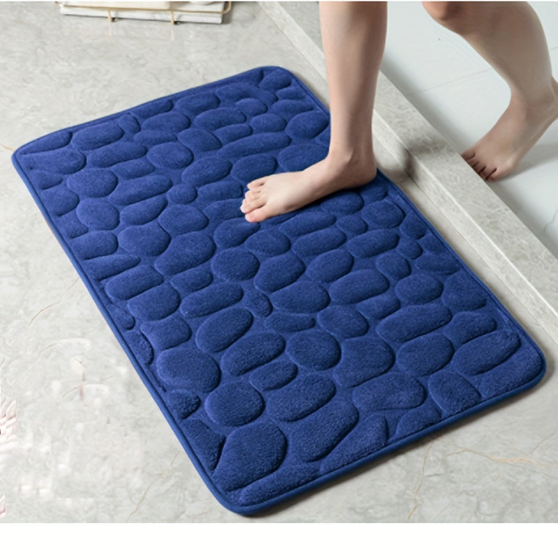 Soft Memory Foam Bath Rug with Rapid Water Absorption