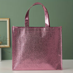 2pcs Reusable Gift Bag Large Capacity Aluminum Film Eco Friendly