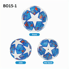 PU Hand Stitched Football Training Soccer Ball