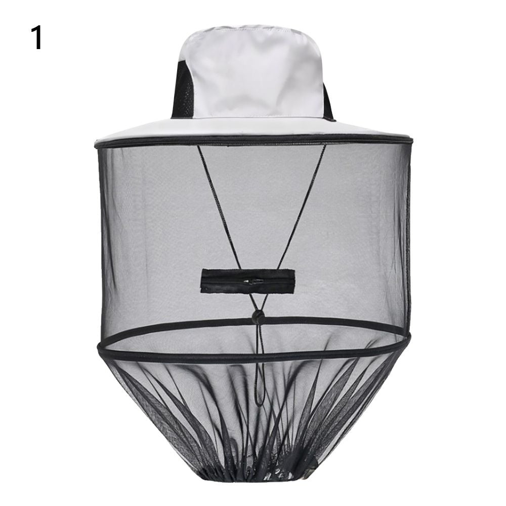 Breathable Mesh Net Hat for Mosquitoes Bees Flies Protection
