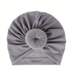 Baby Summer Knitted Donut Hat, Size 18, 0-3 Years