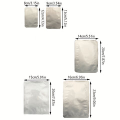 100pcs Puncture resistant Aluminum Bags for Tea Airtight Packaging