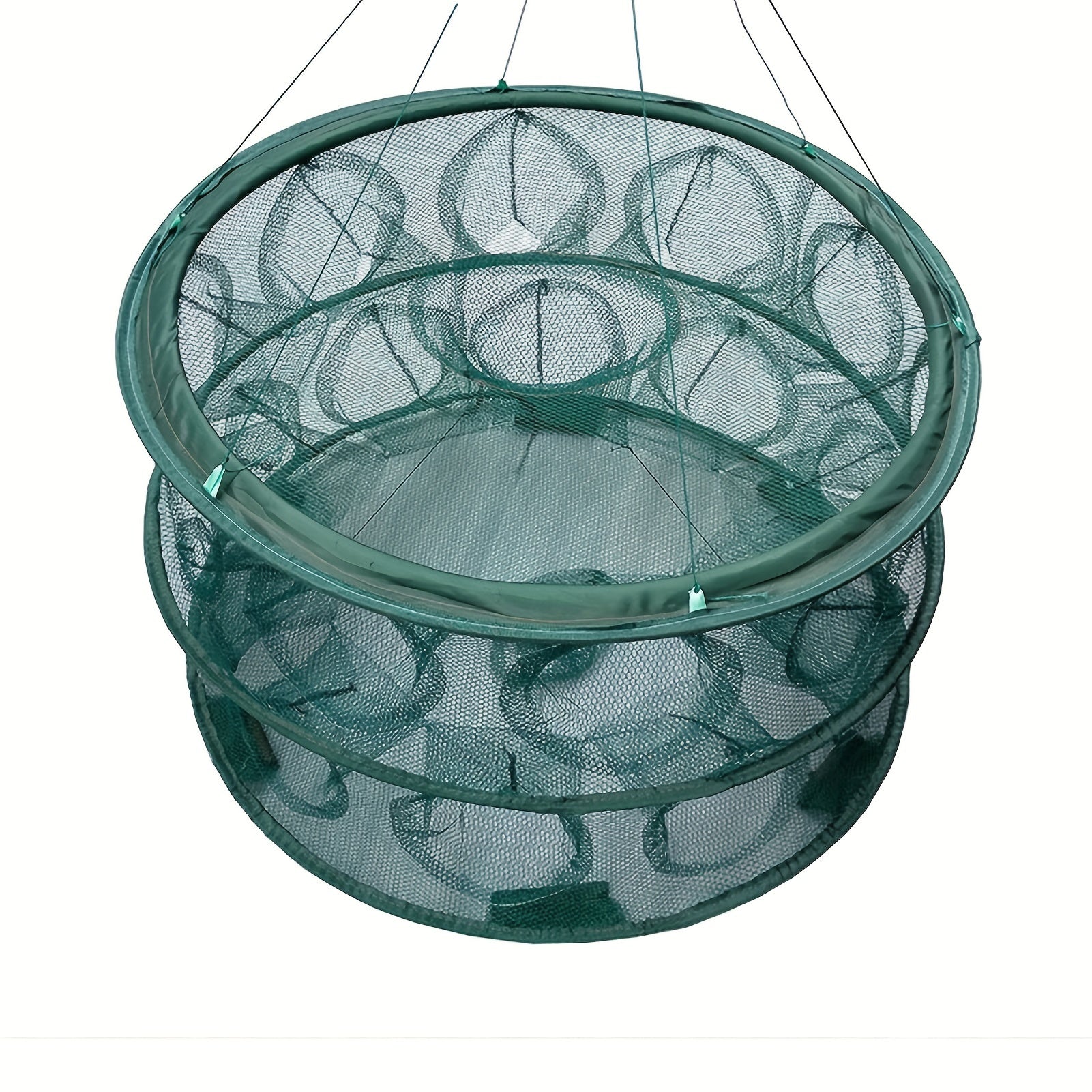Automatic Open Fishing Nylon Net Folding Fishing Cage For Shrimp