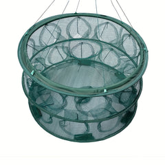 Automatic Open Fishing Nylon Net Folding Fishing Cage For Shrimp