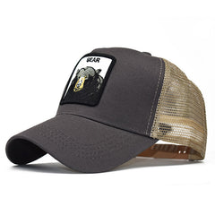 Adjustable Animal Embroidered Baseball Cap Hip Hop Sun Hat