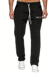 Drawstring Sweatpants Men's Casual Pants With Pockets