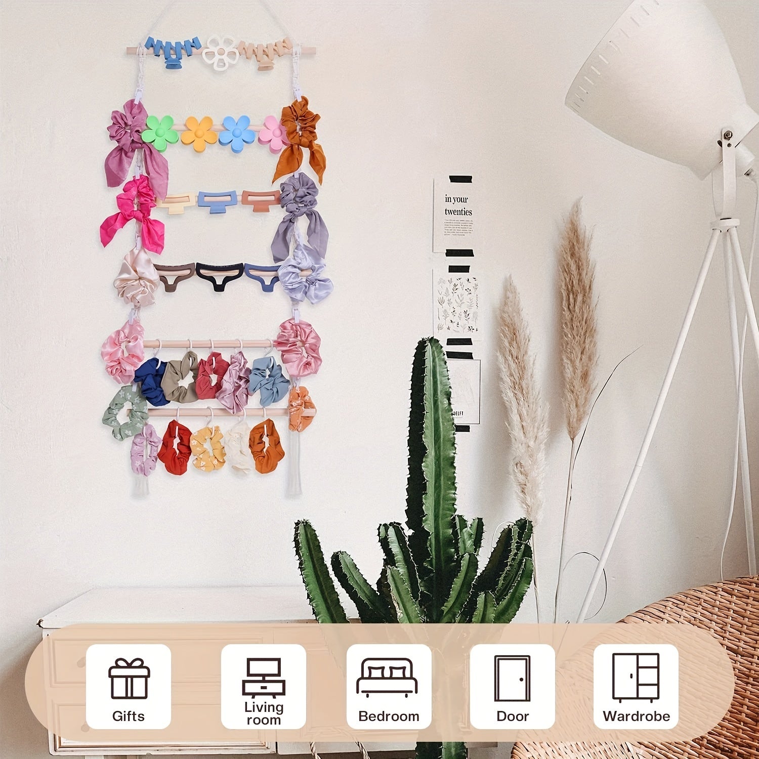 Hair Accessories Organizer Braid Claw Clip Organizer Holder