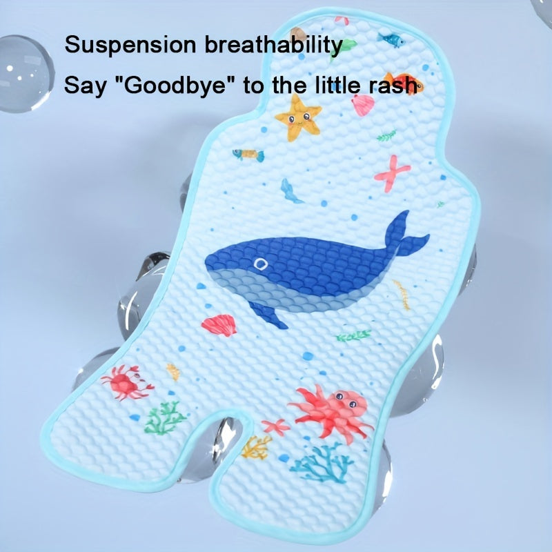 Baby Stroller Mat, Cooling and Non-sticky, Universal Stroller Fit, 0-3 Years