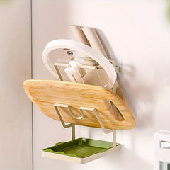 Pot Lid Rack Kitchen Storage Holder Metal Shelf