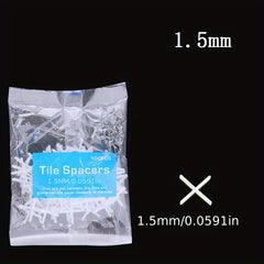 100pcs Wide Tile Spacers Tiles Leveler Spacers Replaceable Tile Levelers