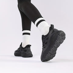 Women's Shock Absorption Running Shoes, Height Increased Platform