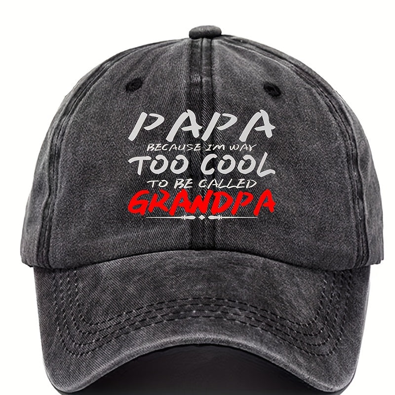 Fashionable Washed Cotton Baseball Cap Sunscreen Hat for Outdoor Activities