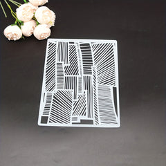 1pc Plaid Template for DIY Painting