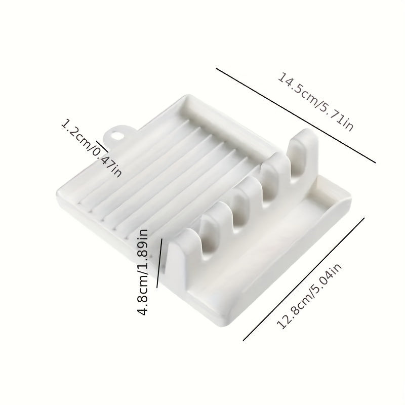 Plastic Brush Holder 4 Slots Watercolor Paint Palette
