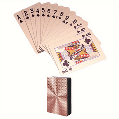 Waterproof Foil Poker Cards for Family Game Party