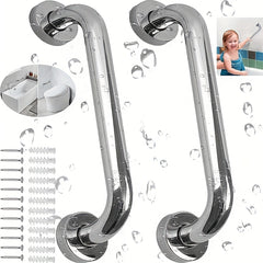 1pc Shower Grab Bar Stainless Steel Bathroom Handle Elderly Safety 30 40