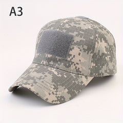 Tactical Patch Baseball Cap Unisex Adjustable Sun Hat