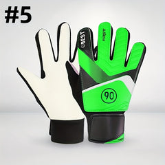 Kids Goalkeeper Gloves with Latex Padding for Protection