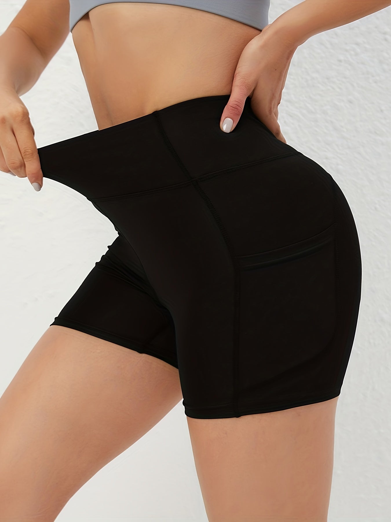 High Waist Tight Hip Quick-drying Running Shorts