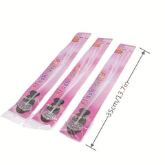 10pcs Colorful LED Luminous Braids for Festivals and Parties