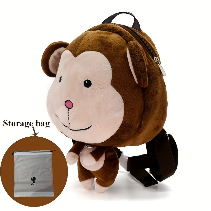 Animal Toddler Harness Backpack With Storage Bag