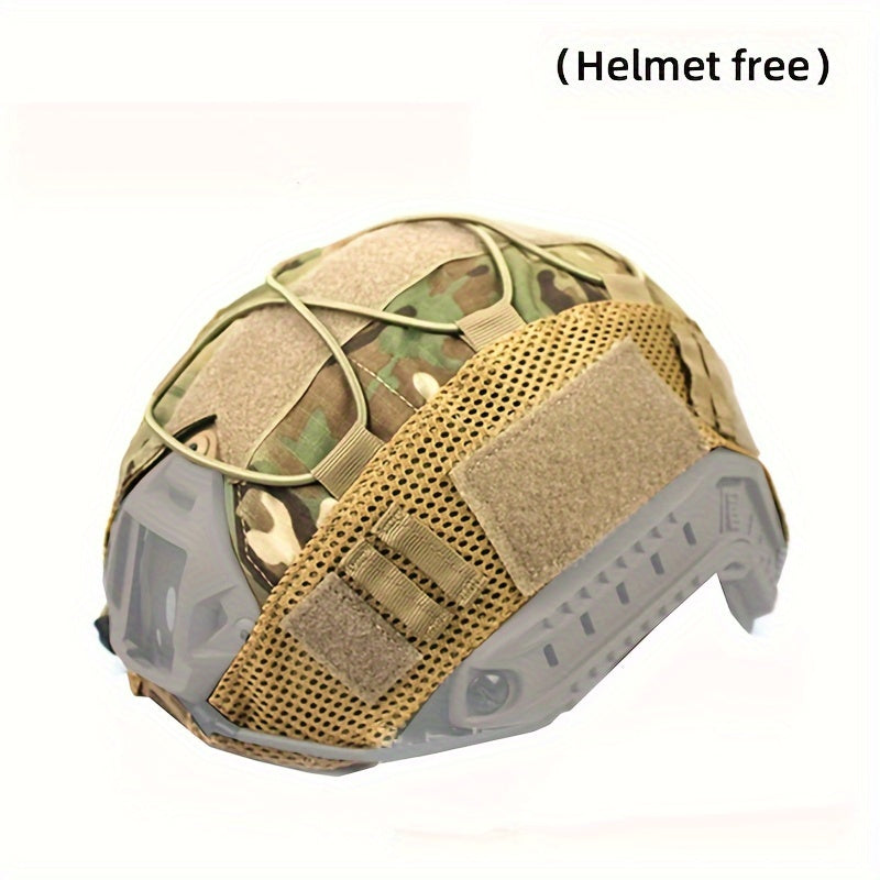 Camouflage Helmet Cover for Fast Helmet M L & Bump Helmet L XL