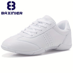 Girls' Lightweight Non Slip Cheer Shoes for Indoor Training