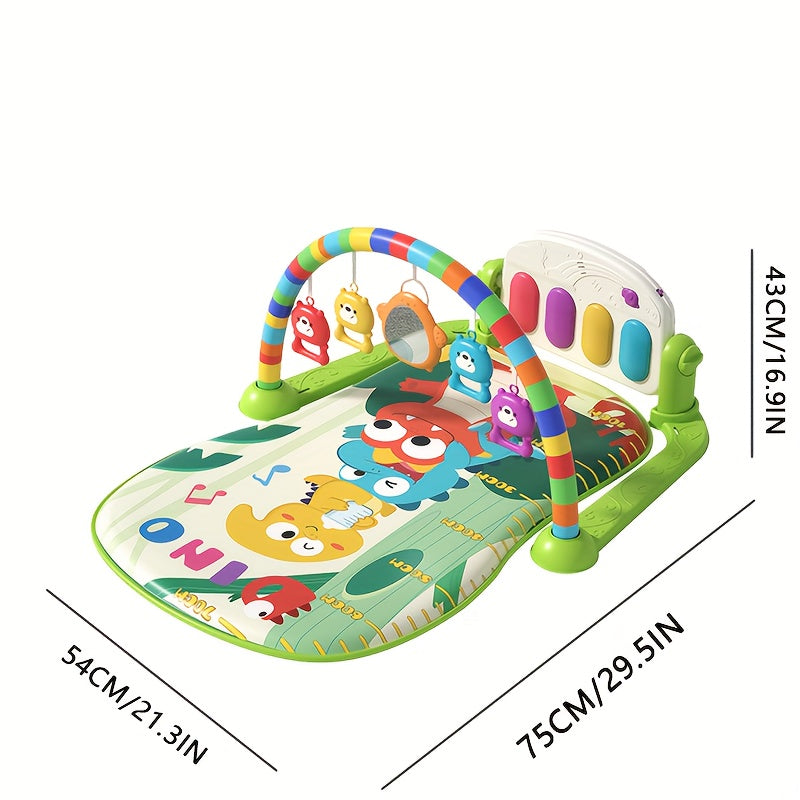 5pcs Early Childhood Game Mats Set with Box and Music Pedal