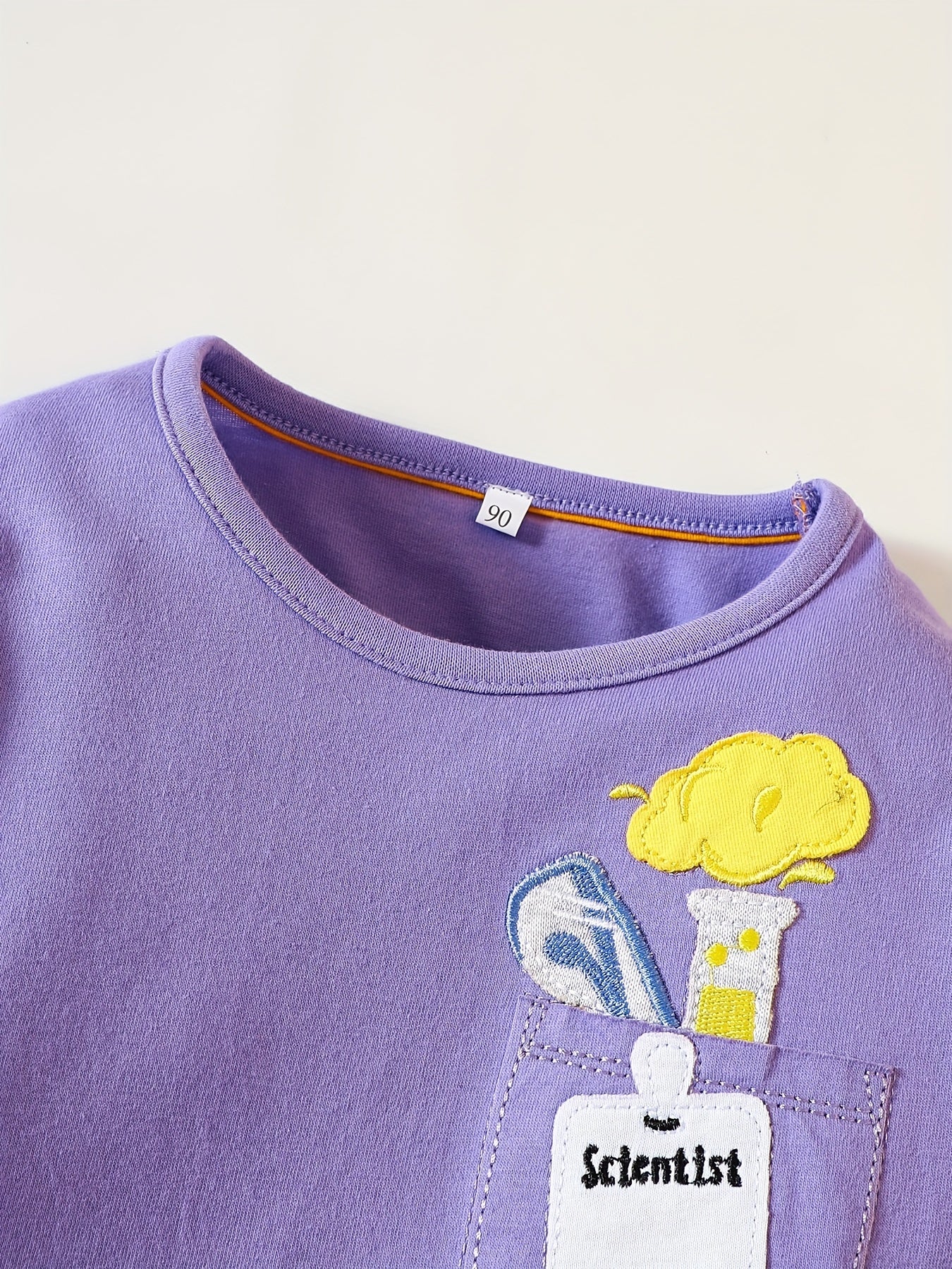 Girls Cotton Long Sleeve Dress Striped Print Patchwork Kids Clothes