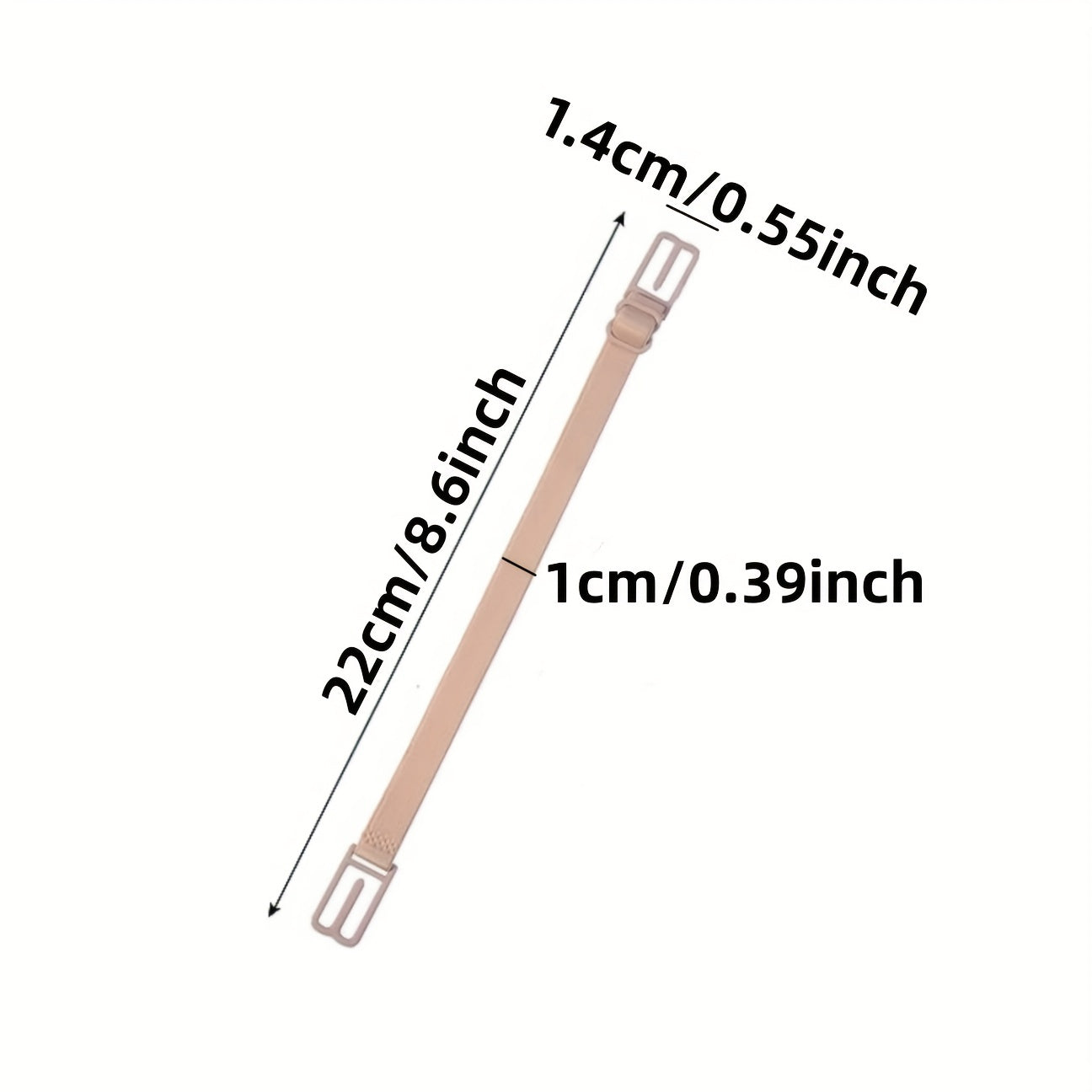Invisible Bra Strap Clips Set Non-slip Buckles Conceal Bra Straps & Elastic