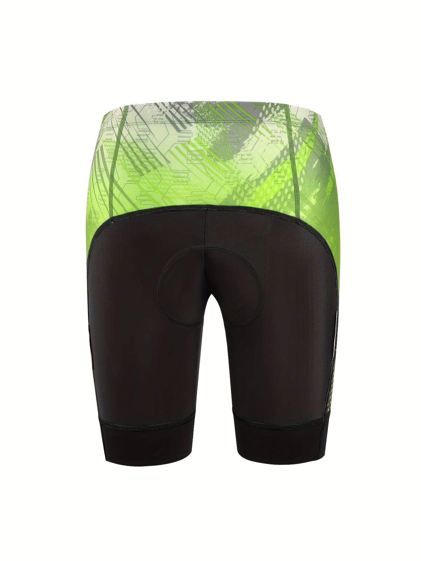 Letter Print High Waist Cycling Shorts Breathable Sports Mid Length