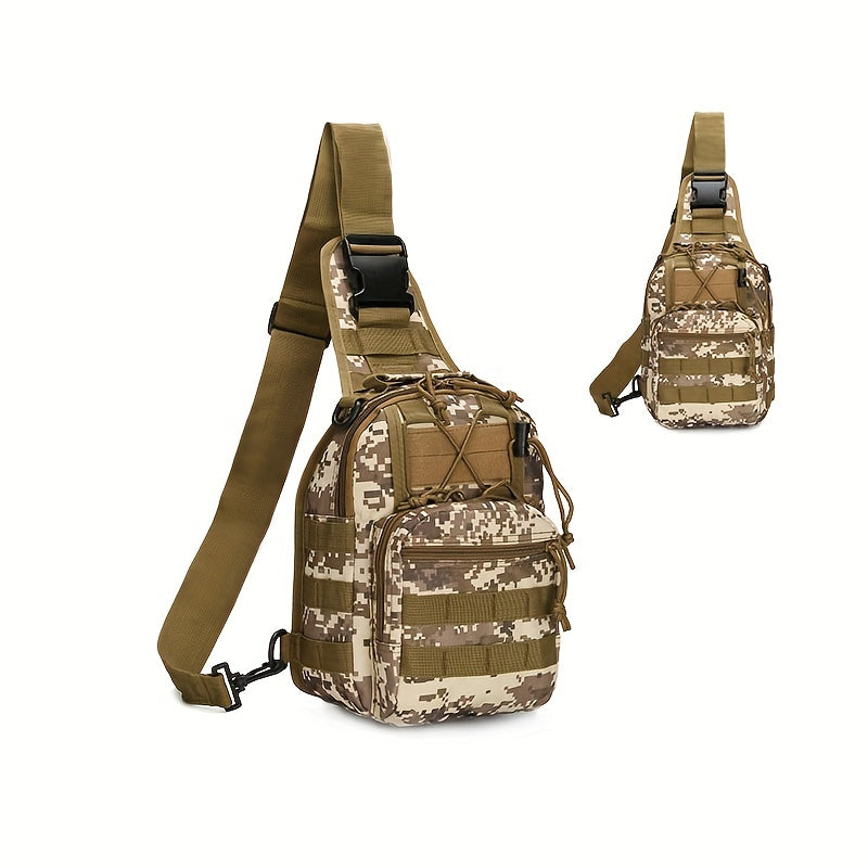Military Tactical Chest Bag Waterproof Camouflage Outdoor Diagonal Carry