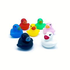 70pcs Colorful Mini Duck Bath Toys for Kids' Water Play Fun