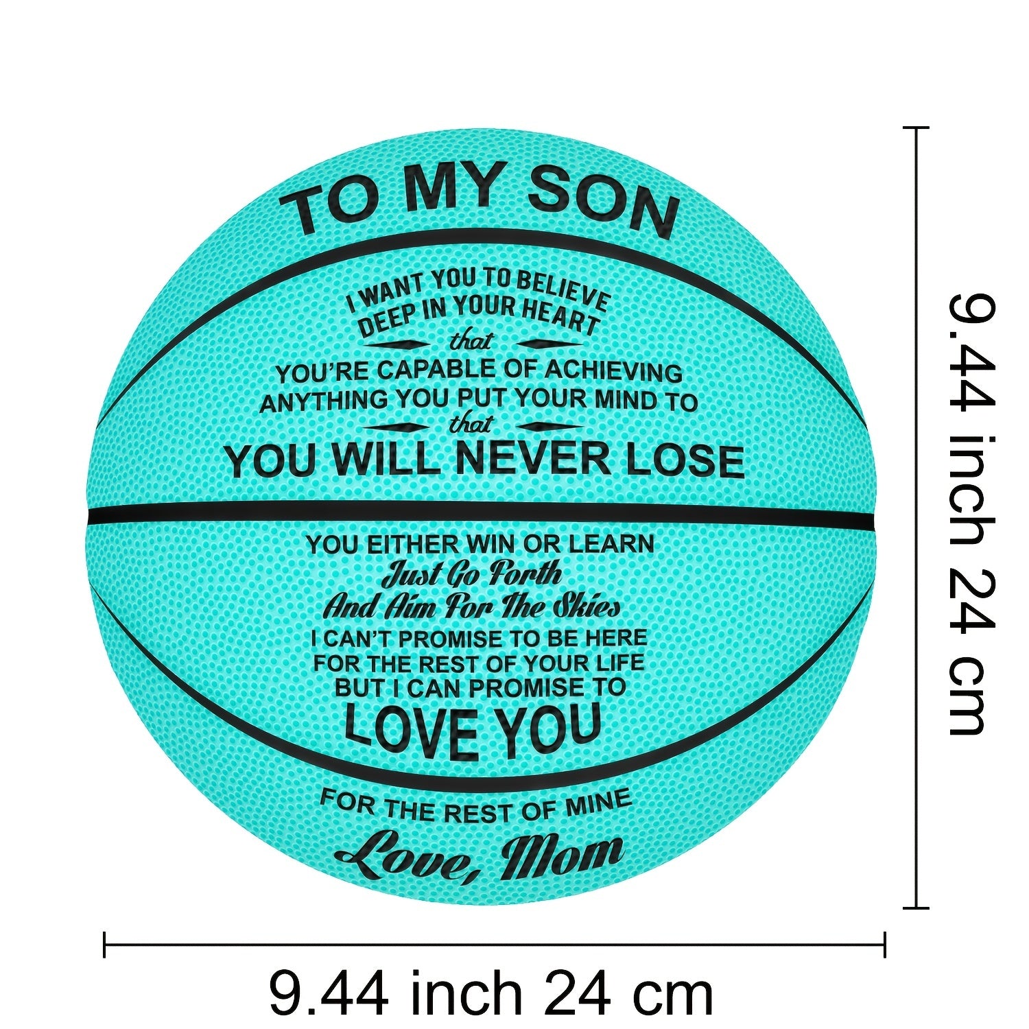 5 Inch Basketball for Outdoor - Gift for Son - Graduation Birthday Gift